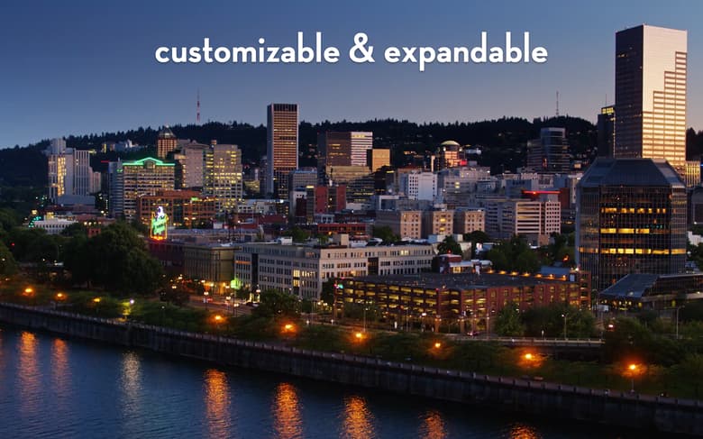 customizable & expandable