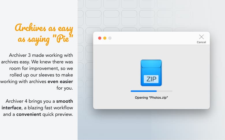 Archives as easy as saying 'Pie'