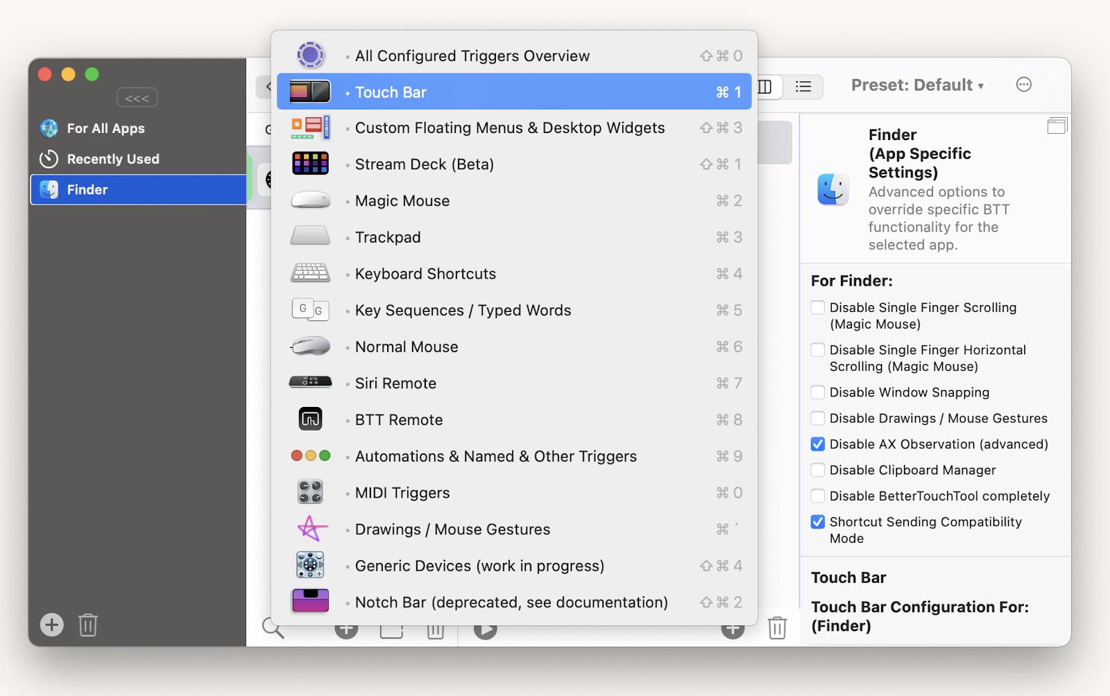 BetterTouchTool