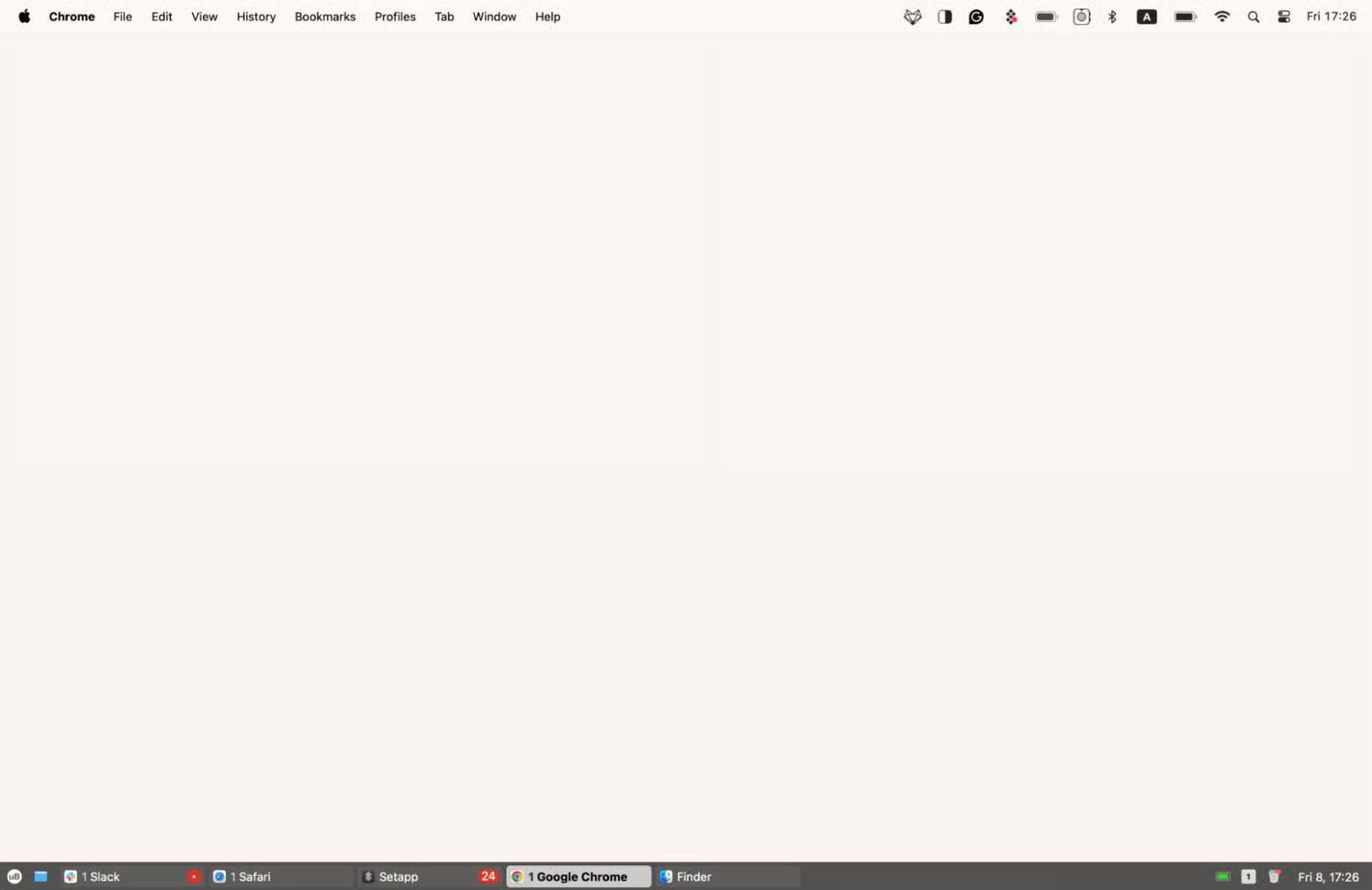 ubar app menu