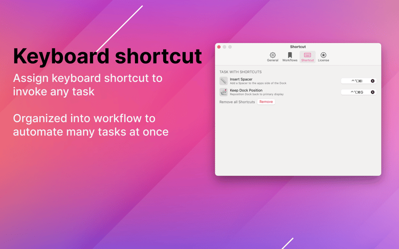Keyboard shortcut
