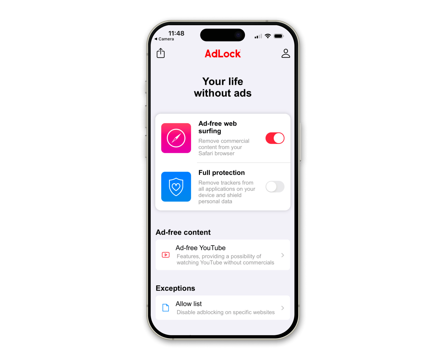 Adlock iOS