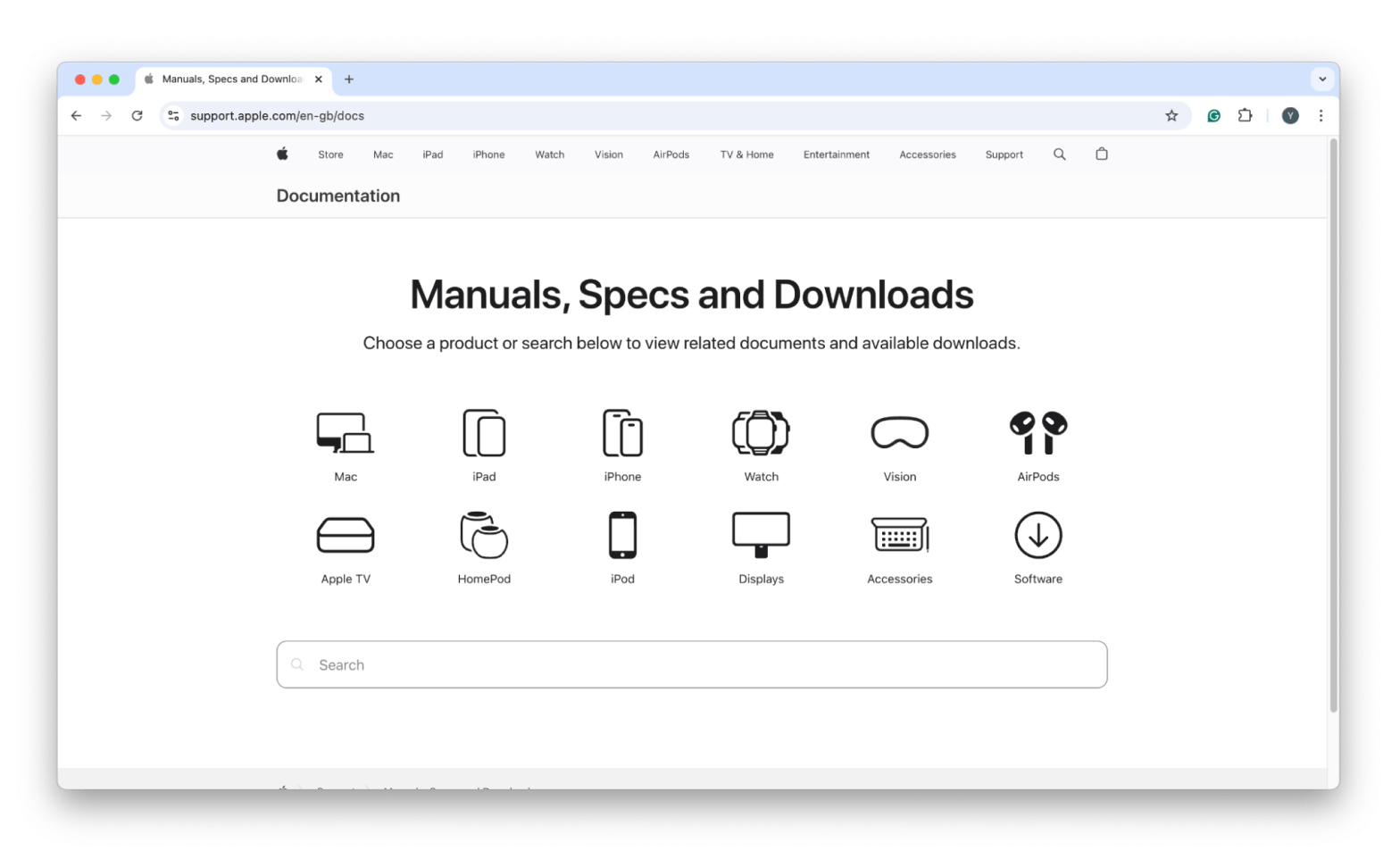 apple tech support web