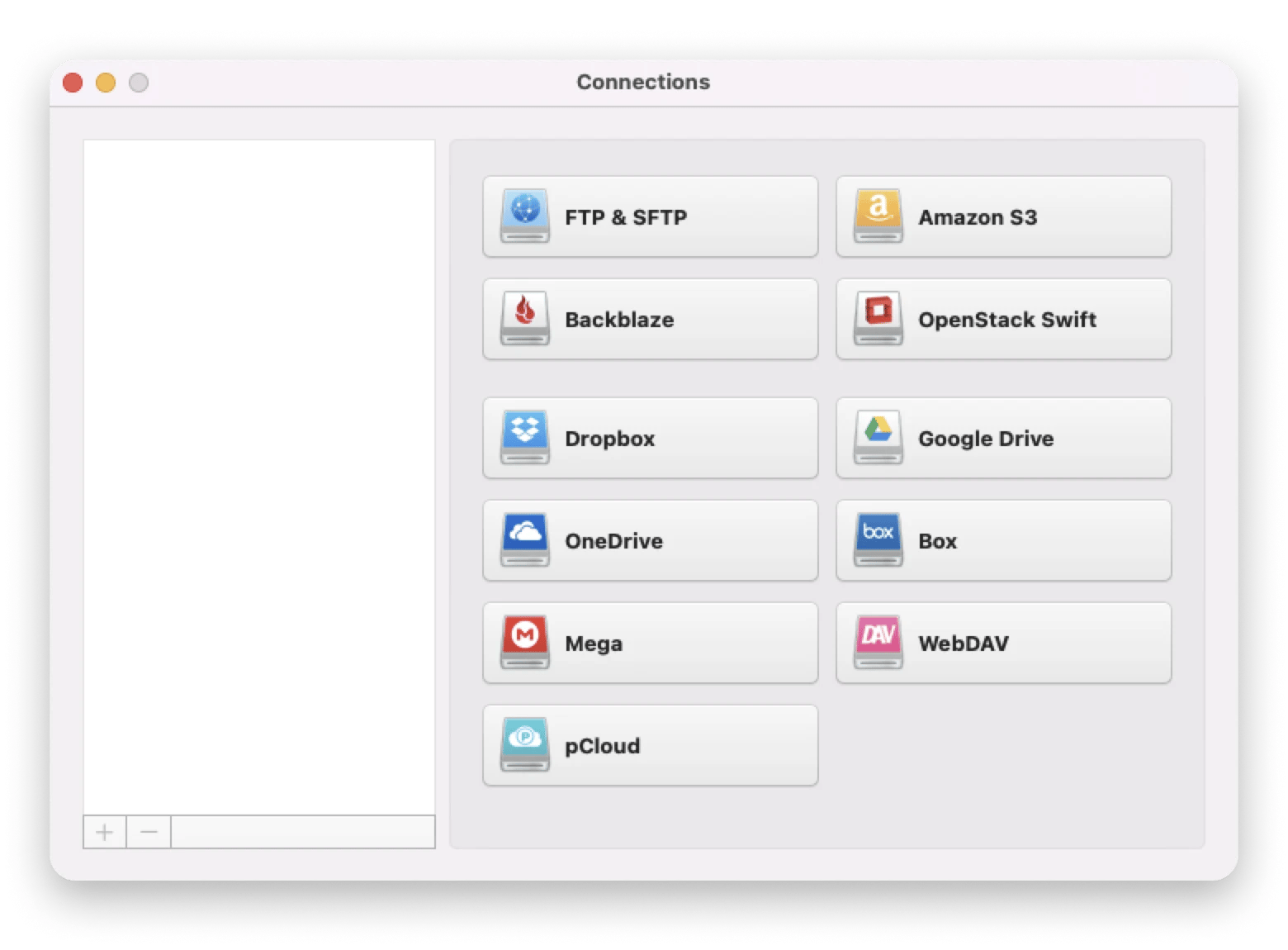 cloudmounter manage large files