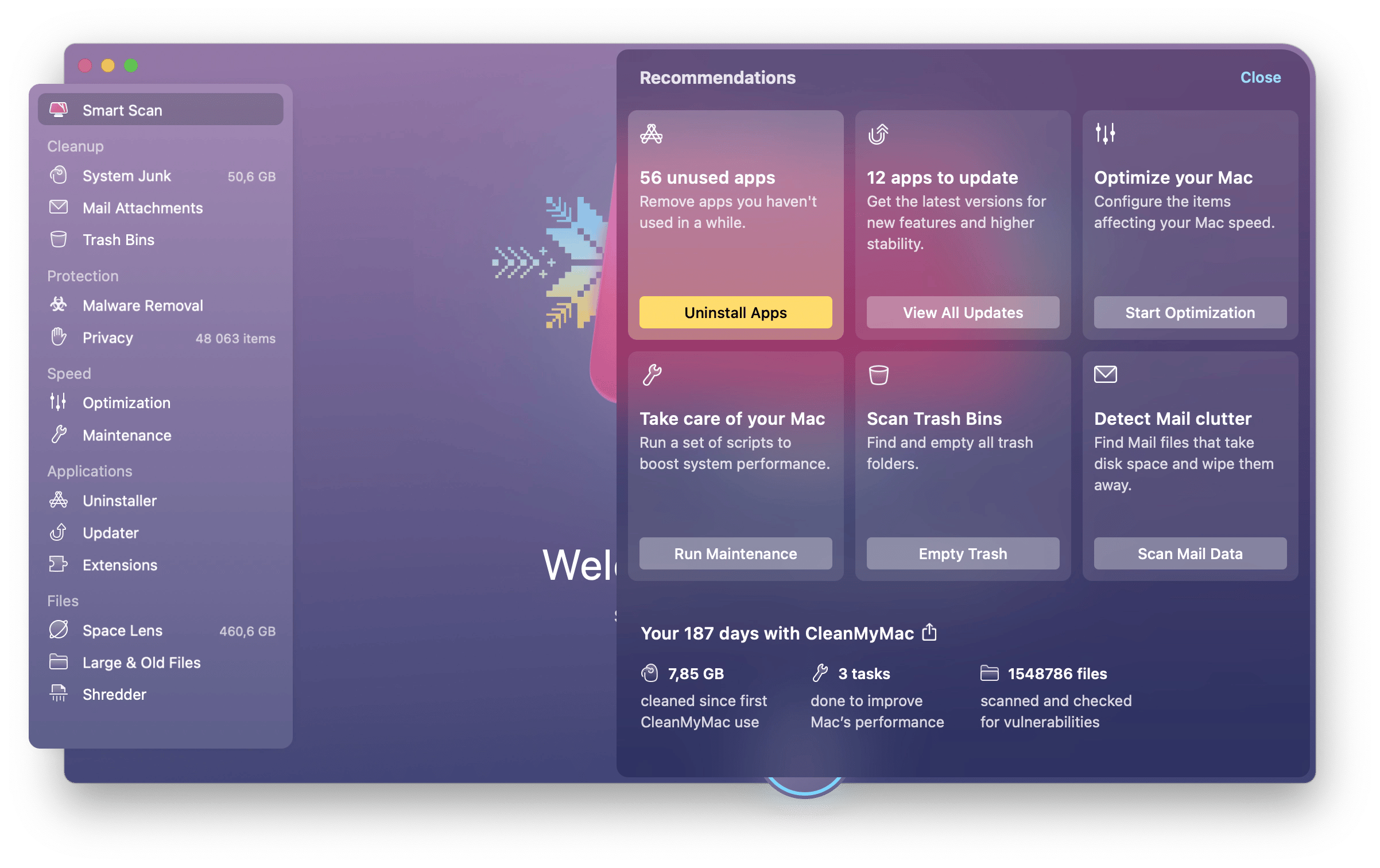 CleanMyMac X recomendations